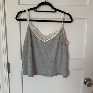 Gray tank top